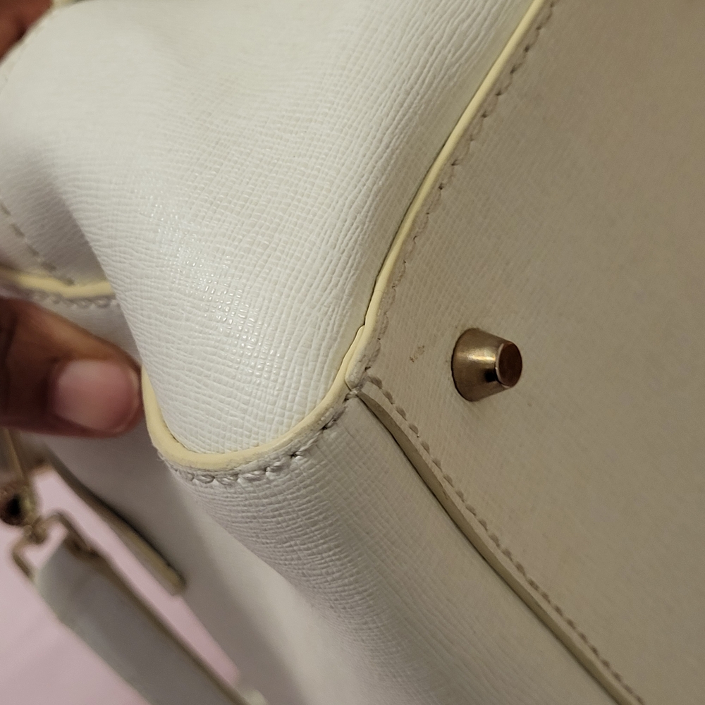 Furla Creme Crossbody Bag - Picture 12 of 16